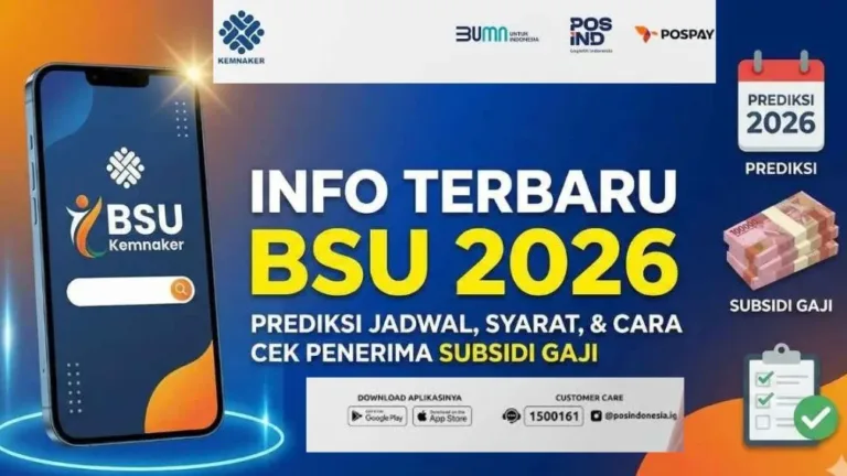Cek BSU 2026 Rp900 Ribu Cair, Begini Cara Penerimanya