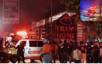 Kebakaran Trans Home Sleman Tewaskan Dua Karyawati