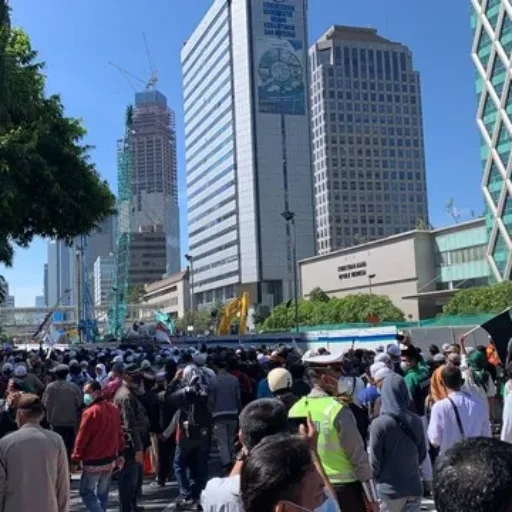 Massa Reuni 212 Hanya Bisa Sampai Thamrin, Putar Balik ke HI Sambil Salawat