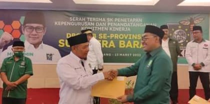 DPP PKB Serahkan SK