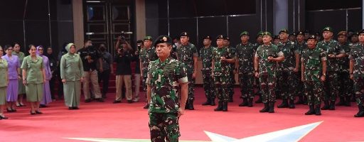 Panglima TNI Pimpin Upacara Korps Kenaikan Pangkat 49 Perwira Tinggi TNI