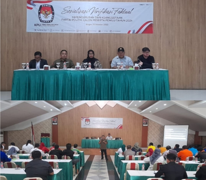 KPU Kabupaten Bogor Gelar