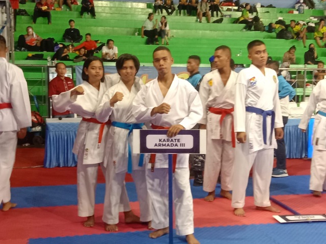 Danlantamal IX Ambon Lahirkan Atlet Baru Karate Piala Kasal 2023