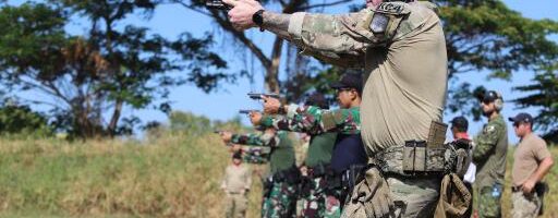 Pasukan Elit TNI dan AS Latihan Bersama