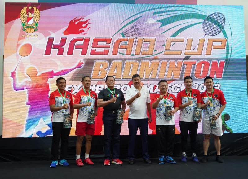 Kasad Cup Badminton Exhibition Match 2023