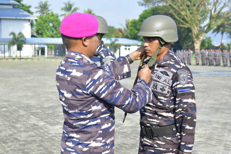 Prajurit Remaja Lantamal IX Lulusan Satdik 3 Sorong