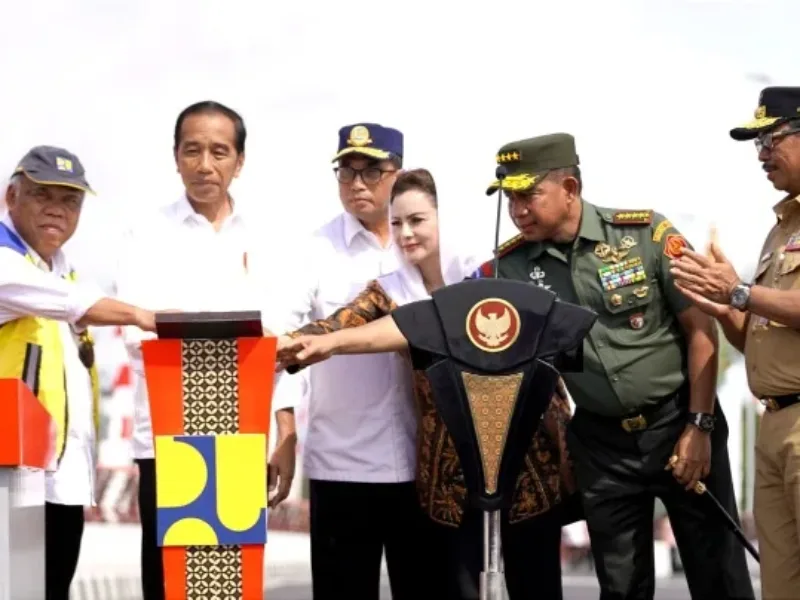 Tiga Jembatan di Jawa Tengah Resmi Dibuka Presiden