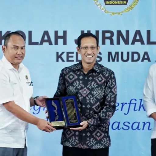 Sekolah Jurnalisme Indonesia Resmi Dibuka Oleh Nadiem Makarim di Bandung