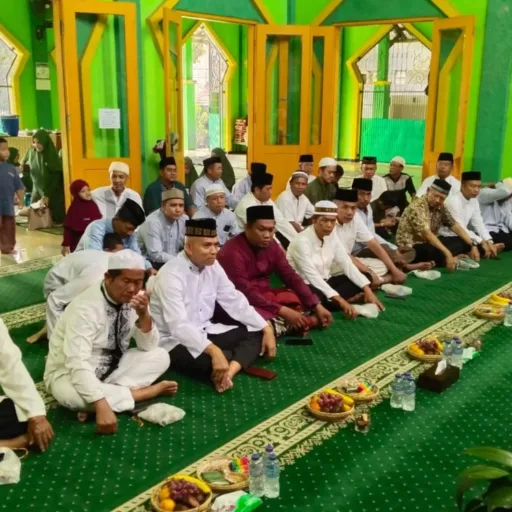 DKM Al-Muhajirin Perum TNI Puspa Raya Gelar Peringatan Isra’ Miraj