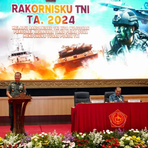 Kasum TNI Buka Rakornisku TNI Tahun 2024