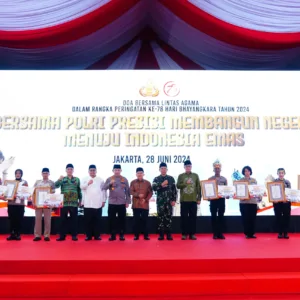 Panglima TNI Hadiri Doa Bersama Jelang Peringatan Hari Bhayangkara ke-78