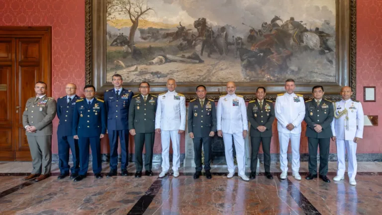 Panglima TNI Kunjungi Kepala Staf Pertahanan Italia