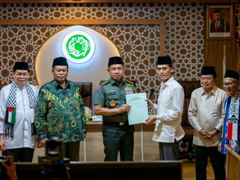 Panglima TNI Kunjungan ke MUI Bahas Masalah Keagamaan dan Palestina