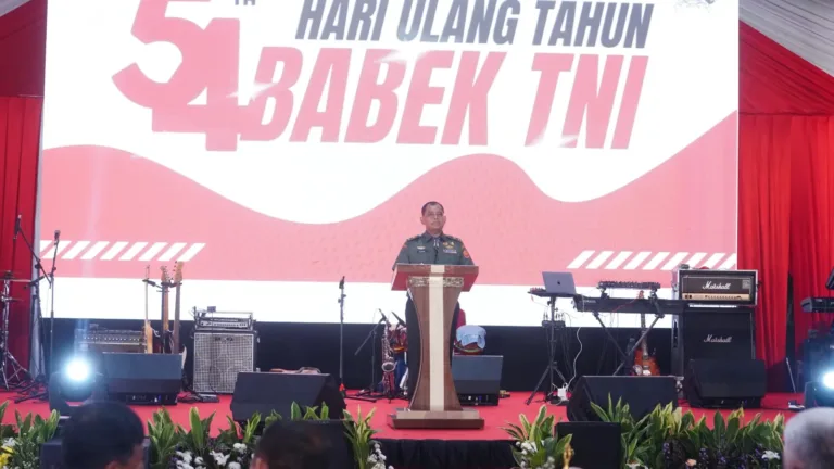 Peran Strategis Babek TNI Dalam Dukungan Operasi TNI