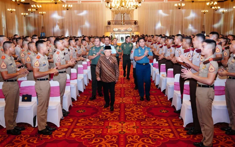 Calon Perwira Remaja TNI-Polri Tahun 2024 Terima Pembekalan Dari Wapres RI