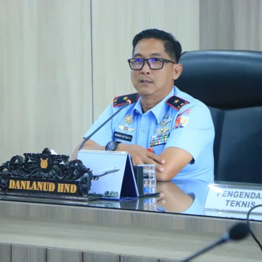 Entry Briefing Tim Audit Kinerja Itkoopsudnas di Lanud Sultan Hasanuddin