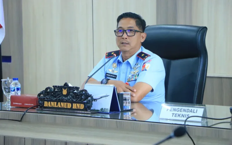 Entry Briefing Tim Audit Kinerja Itkoopsudnas di Lanud Sultan Hasanuddin