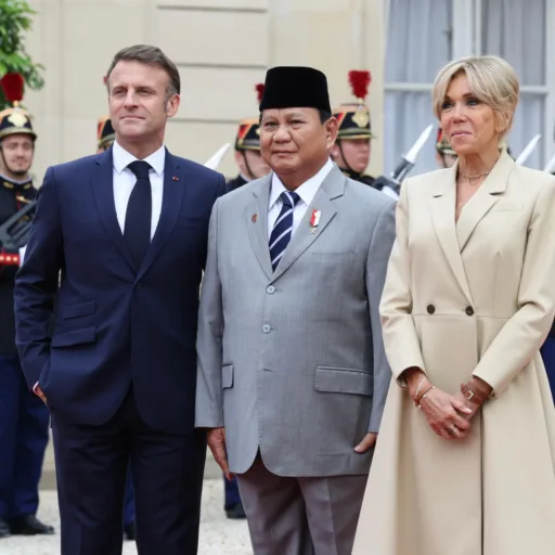 Hadiri Pembukaan Olimpiade Paris 2024, Menhan Prabowo Beri Dukungan Kontingen Indonesia