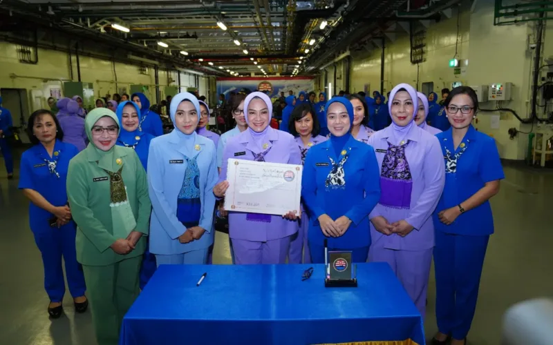 Ketua Umum Dharma Pertiwi Gelar Bakti Sosial Dalam Rangka HUT ke-60