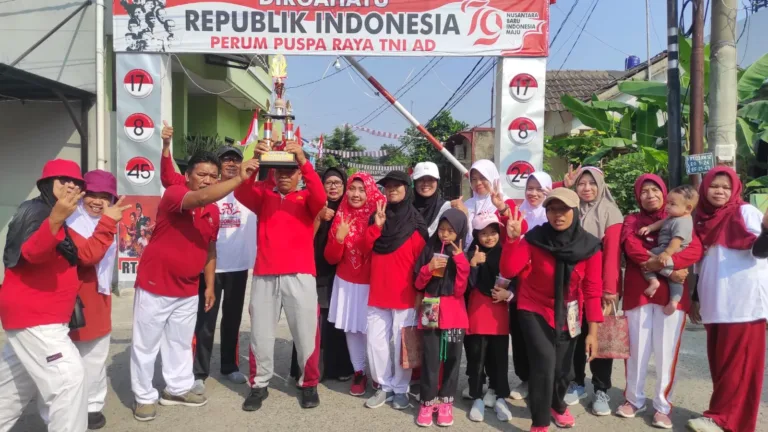 Memperingati HUT RI Ke 79, Warga Perumahan Puspa Raya Gelar Lomba
