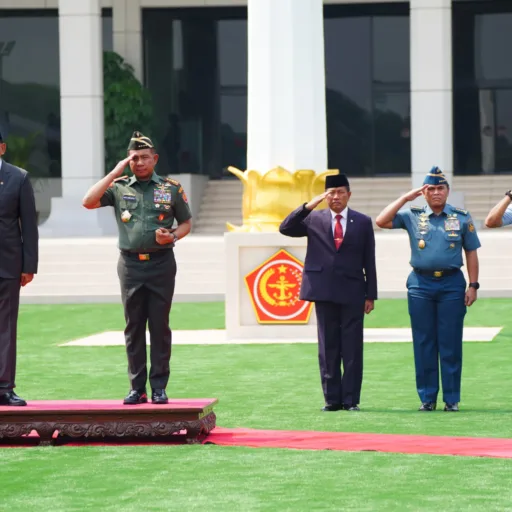 Panglima TNI Terima Kunjungan Menhan  RI