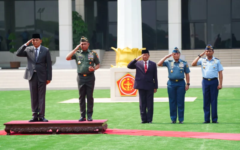 Panglima TNI Terima Kunjungan Menhan  RI
