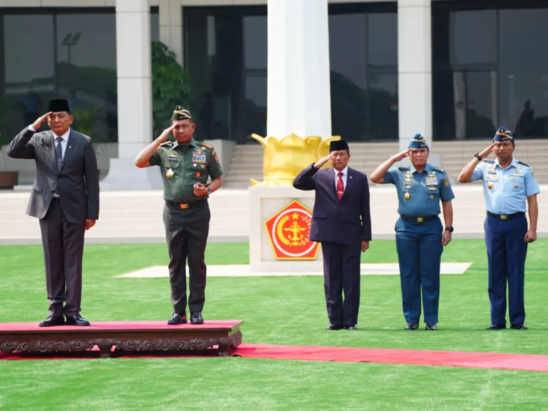 Panglima TNI Terima Kunjungan Menhan  RI