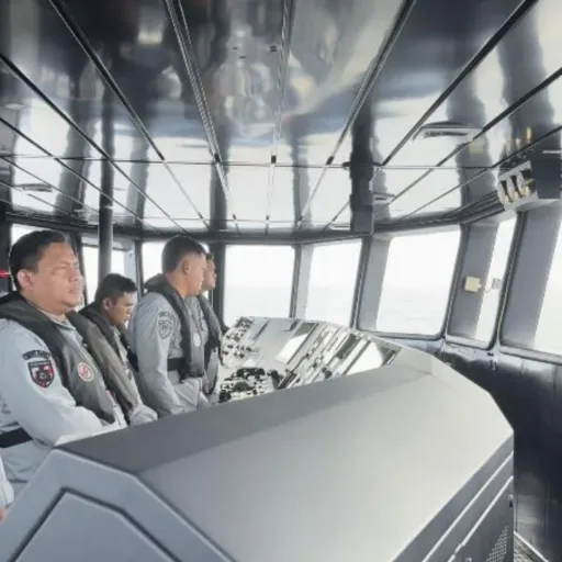 Bakamla RI Usir Intercept China Coast Guard Masuk Ke Indonesia