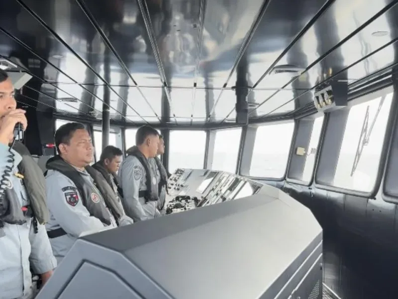 Bakamla RI Usir Intercept China Coast Guard Masuk Ke Indonesia