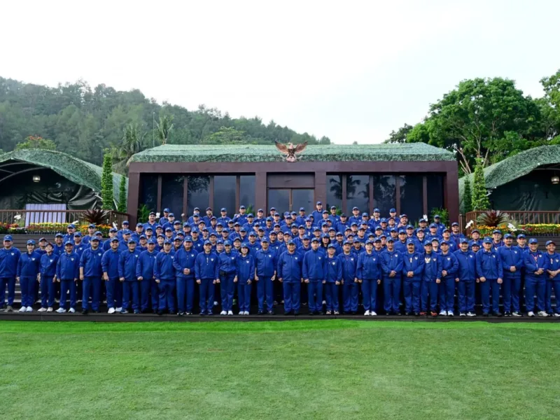 Panglima TNI Ikuti Retreat Hari Ke 3 Kabinet Merah Putih di Magelang