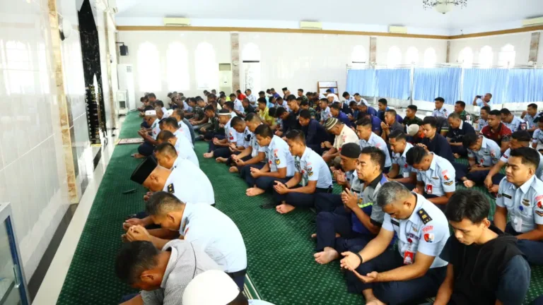 Jelang Peringatan HUT TNI ke-79, Lanud Sultan Hasanuddin Gelar Doa Bersama