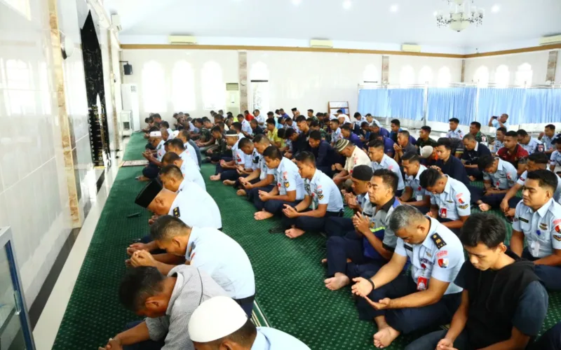 Jelang Peringatan HUT TNI ke-79, Lanud Sultan Hasanuddin Gelar Doa Bersama