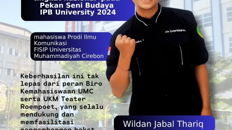 Wildan Jabal Thariq, Juara Lomba Monolog Pekan Seni Budaya IPB