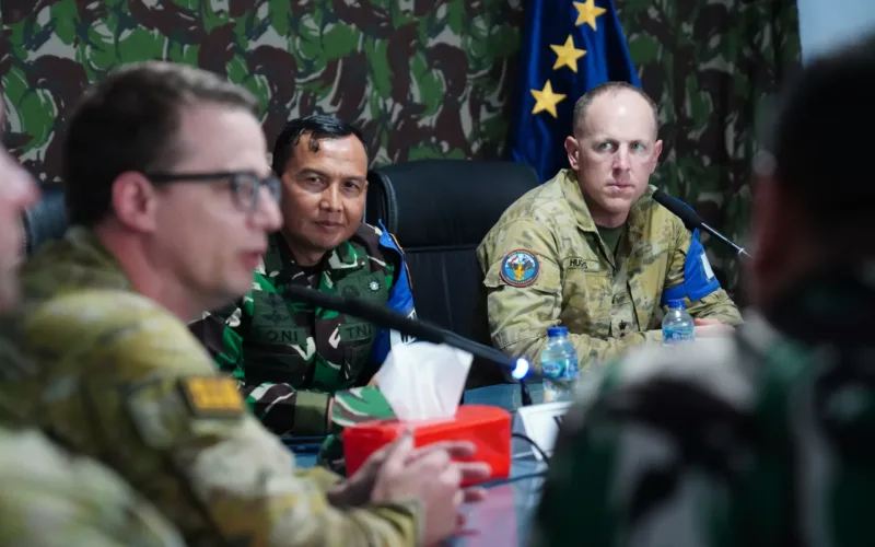 Delegasi TNI – ADF Gelar After Action Review Keris Woomera 2024