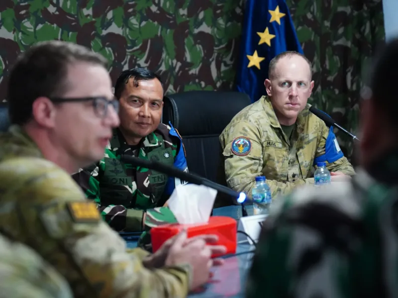 Delegasi TNI – ADF Gelar After Action Review Keris Woomera 2024