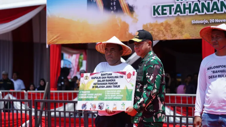Panglima TNI dan Kapolri Hadiri Peluncuran Gugus Tugas Ketahanan Pangan