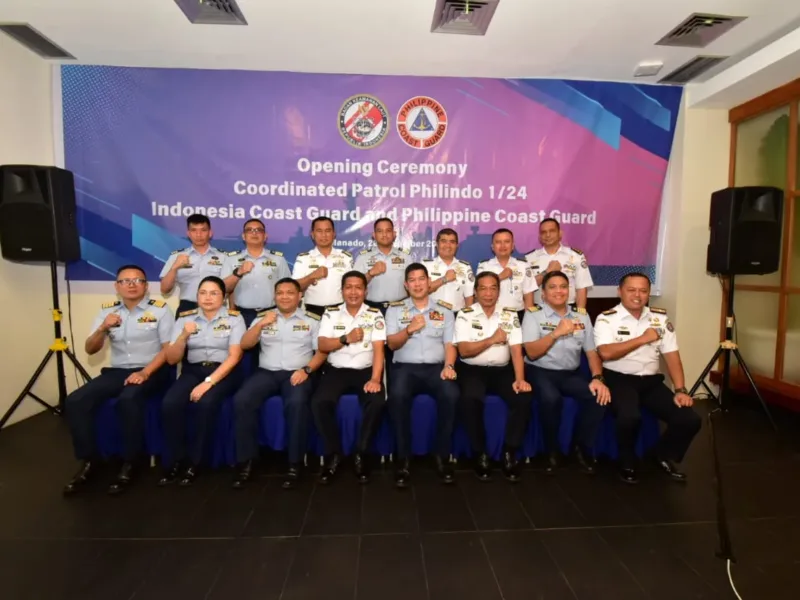 Bakamla RI dan PCG Resmi Buka Patkor Philindo 2024
