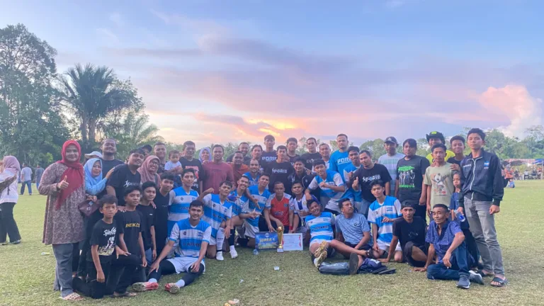 PORIB Juara ,  Menang Atas Bintang Jaya FC Turnamen Semi Open Alue Bakong
