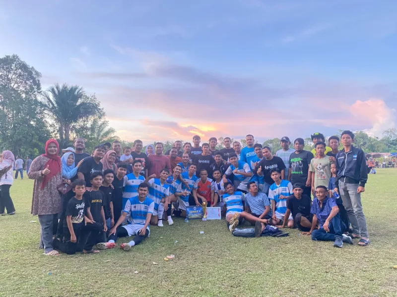 PORIB Juara ,  Menang Atas Bintang Jaya FC Turnamen Semi Open Alue Bakong