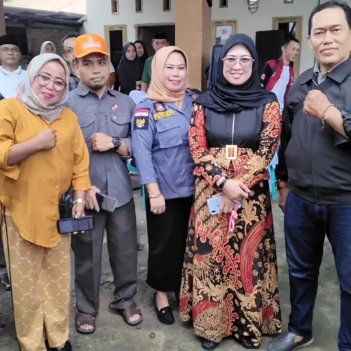 Silaturahmi ibu bupati terpilih kab Gowa, periode 2024 – 2029, didesa Tamanyeleng, kec Barombong Gowa