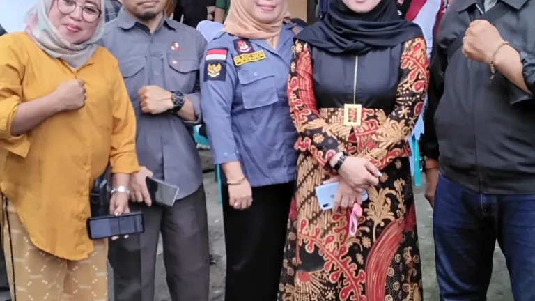Silaturahmi ibu bupati terpilih kab Gowa, periode 2024 – 2029, didesa Tamanyeleng, kec Barombong Gowa