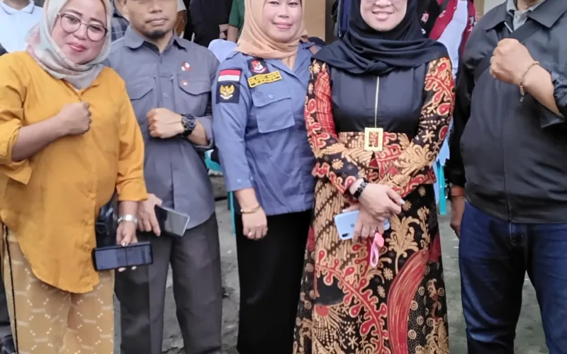 Silaturahmi ibu bupati terpilih kab Gowa, periode 2024 – 2029, didesa Tamanyeleng, kec Barombong Gowa