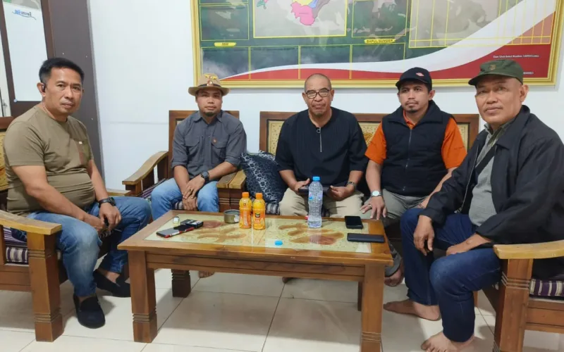 Silaturahmi kemitraan diujung Tahun 2024 bersama Dan Intel Kodim 1409/Gowa-SulSel