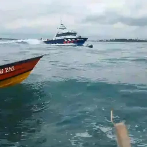 Nelayan Indonesia Diusir Kapal  Singapura, Bakamla RI Merapat