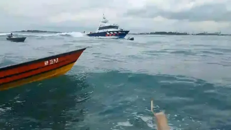Nelayan Indonesia Diusir Kapal  Singapura, Bakamla RI Merapat