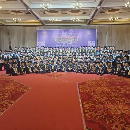 STMA Trisakti Gelar Senat Terbuka, Wisuda 138 Mahasiswa Angkatan XXXIII