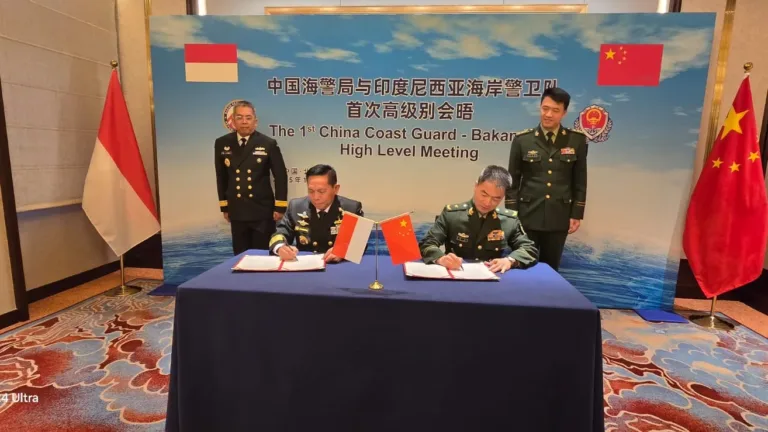 Bakamla RI – China Coast Guard Gelar Pertemuan Tingkat Tinggi Perdana di Beijing