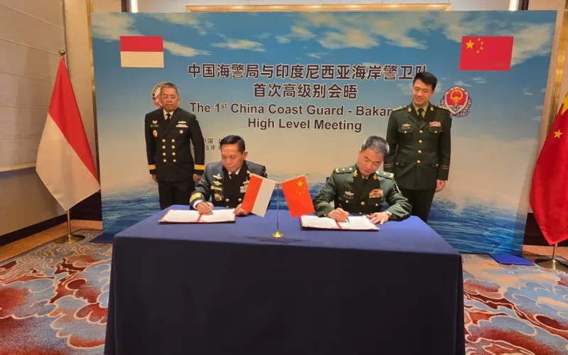 Bakamla RI – China Coast Guard Gelar Pertemuan Tingkat Tinggi Perdana di Beijing