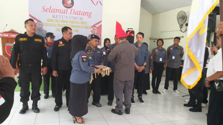 Tim Reaksi Cepat  Satgas GBNN Resmi Dikukuhkan di Gowa Sulsel