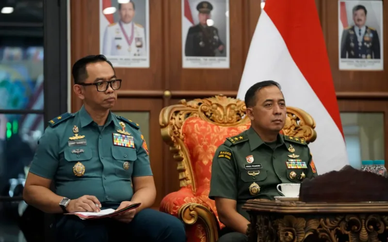 Panglima TNI Ikuti Pertemuan CHODs Secara Virtual